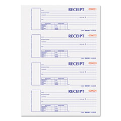 Rediform(R) Durable Hardcover Numbered Money Receipt Book