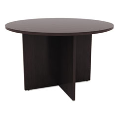Alera(R) Valencia(TM) Series Round Conference Tables with Straight Leg Base