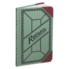 Boorum & Pease(R) Miniature Account Book with Green and Red Cover