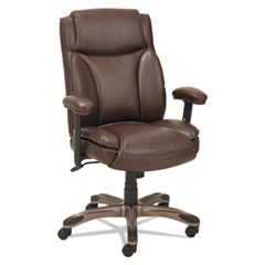 Alera(R) Veon Series Leather Mid-Back Manager's Chair