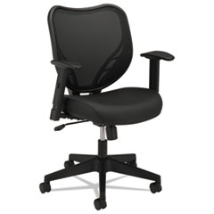 HON(R) VL551 Mesh Mid-Back Task Chair with Fabric Seat