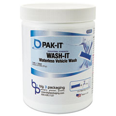 PAK-IT(R) Wash-It Waterless Vehicle Wash