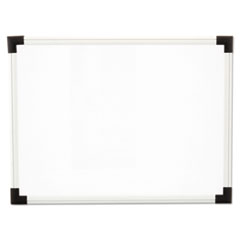 Universal(R) Modern Melamine Dry Erase Board with Aluminum Frame