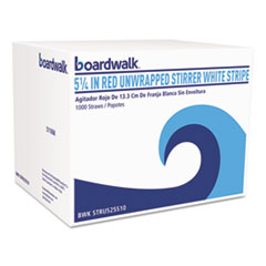 Boardwalk(R) Unwrapped Single-Tube Stir-Straws