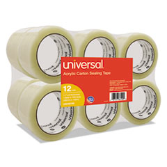 Universal(R) Deluxe General-Purpose Acrylic Box Sealing Tape
