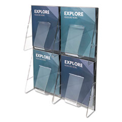 deflecto(R) Stand Tall(R) Multi-Pocket Wall-Mount Literature Systems