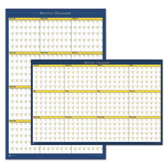 House of Doolittle(TM) 100% Recycled 12-Month Laminated Wall Planner