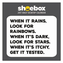 TF Publishing Shoebox Box Calendar