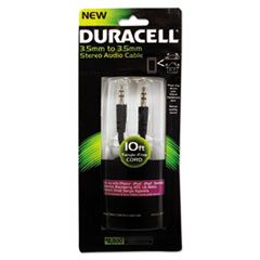 Duracell(R) Stereo Audio Cable