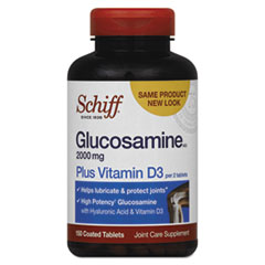 Schiff(R) Glucosamine 2000 mg Plus Vitamin D3 Coated Tablet
