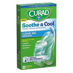 Curad(R) Soothe & Cool(TM) Clear Gel Bandages