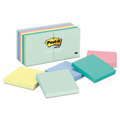 Post-it(R) Notes Original Pads in Marseille Colors