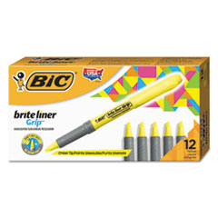 BIC(R) Brite Liner(R) Grip Pocket Highlighter