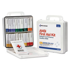 First Aid Only(TM) Unitized Weatherproof ANSI Class A+ First Aid Kit