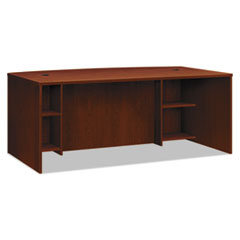 HON(R) BL Laminate Series Breakfront Desk Shell Bow Front