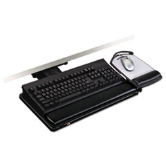 3M(TM) Lever-Adjust Keyboard Tray with Highly Adjustable Platform