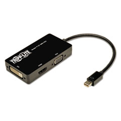 Tripp Lite Keyspan Mini Displayport to VGA/DVI/HDMI All-in-One Adapter/Converter