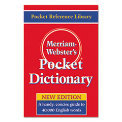 Merriam Webster(R) Pocket Dictionary