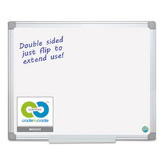 MasterVision(R) Earth Silver Easy Clean Dry Erase Boards