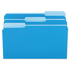 Universal(R) Deluxe Colored Top Tab File Folders