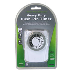 PRIME(R) Heavy Duty Push-Pin Timer