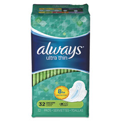 Always(R) Ultra Thin Pads with Wings