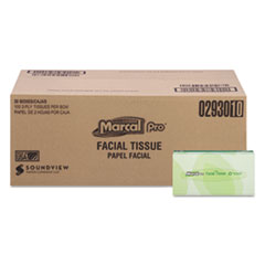 Marcal PRO(TM) 100% Recycled Convenience Pack Facial Tissue