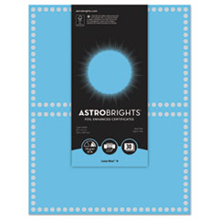 Astrobrights(R) Foil Enhanced Certificates