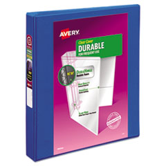 Avery(R) Durable View Binder with DuraHinge(TM) and Slant Rings
