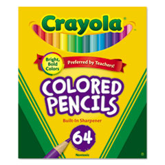 Crayola(R) Short Colored Pencils Hinged Top Box
