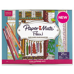 Paper Mate(R) Flair Adult Coloring Kit