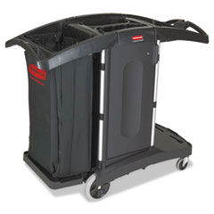 Rubbermaid(R) Commercial Compact Folding Housekeeping Cart