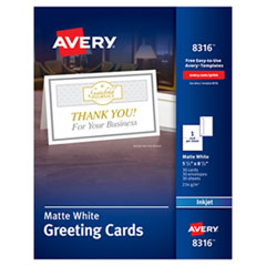 Avery(R) Greeting Cards with Matching Envelopes