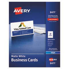 Avery(R) Standard Printable Microperforated Business Cards