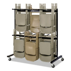 Safco(R) Two-Tier Chair Cart