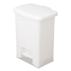 Safco(R) Plastic Step-On Receptacle