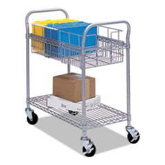 Safco(R) Wire Mail Cart