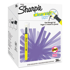Sharpie(R) Clear View Highlighter Stick - Office Pack