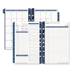 FranklinCovey(R) Monticello Dated Two-Page-per-Day Planner Refill