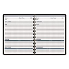 House of Doolittle(TM) 100% Recycled Monthly Meeting Note Planner