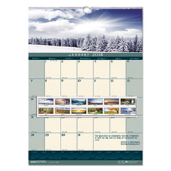 House of Doolittle(TM) Earthscapes(TM) 100% Recycled Landscapes(TM) Monthly Wall Calendar