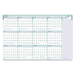 House of Doolittle(TM) Express Track(R) 100% Recycled Reversible/Erasable Yearly Wall Calendar