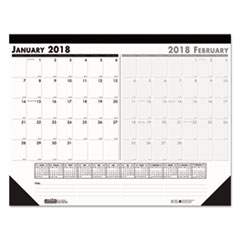 House of Doolittle(TM) 100% Recycled Two-Month Desk Pad Calendar