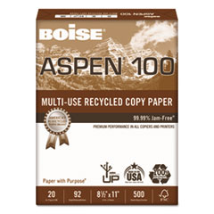 Boise(R) ASPEN(R) 100 Multi-Use Recycled Paper