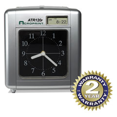 Acroprint(R) Model ATR120 Time Clock for Weekly/Biweekly Pay Periods