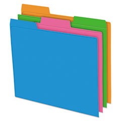 Pendaflex(R) Glow Poly File Folders