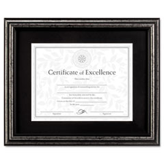 DAX(R) Antique Brushed Charcoal Wood Document Frame