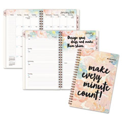 AT-A-GLANCE(R) B-Positive Desk Weekly/Monthly Planner