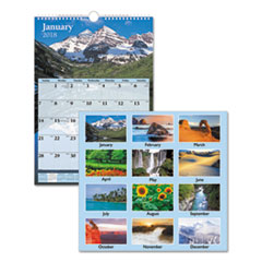 AT-A-GLANCE(R) Scenic Monthly Wall Calendar