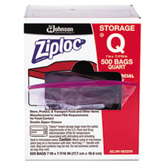 Ziploc(R) Double Zipper Storage Bags